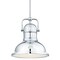 Westinghouse Pendant LED 9W OmniA19 Boswell, Chrome Frosted Prismatic Lens 63085A - alternate 4